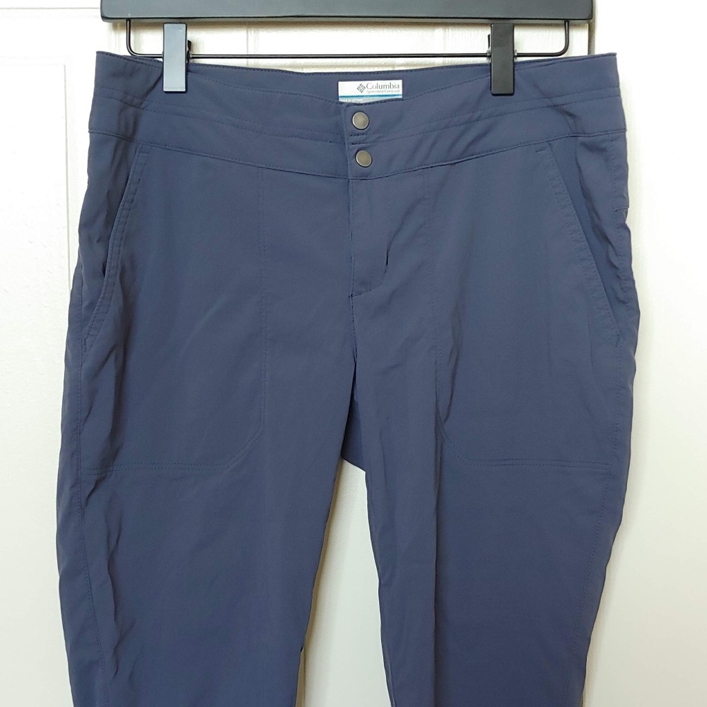 Columbia Omni Shield Blue Capri Pant 8